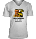 Eddie Jordan Silverstone F1 2025 V Neck T Shirt