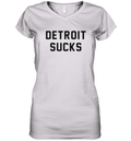 Almost Famous Detroit Sucks Women039S V Neck T Shirt