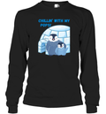 Chillin039 With My Pops033 Long Sleeve T Shirt
