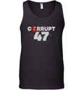 Anti Trump Corrupt 47 Tank Top