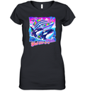 Eat The Rich Whale Women039S V Neck T Shirt