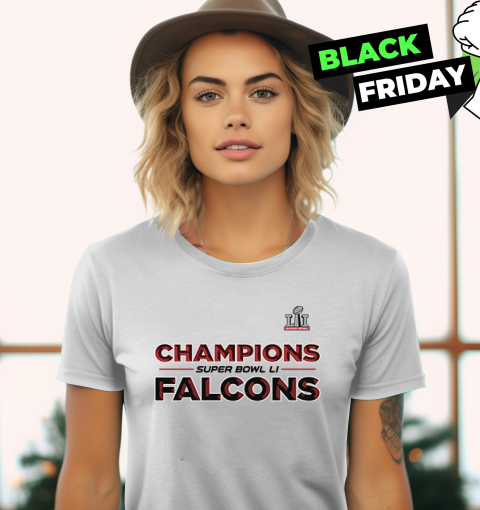 Atlanta Falcons Super Bowl Li Champions Nfl Women039S T Shirt