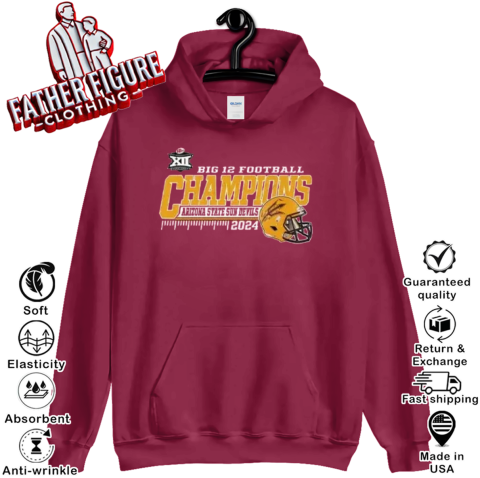 Arizona State Big 12 Championship Hoodie