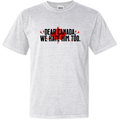 Dear Canada We Hate Him Too Anti Trump Dyed Heavyweight T Shirt