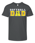 Dad Life Softball Baseball Grandpa Father039S Day Premium Youth T Shirt