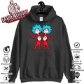Dr Seuss Thing 1 Thing 2 Buddies Hoodie