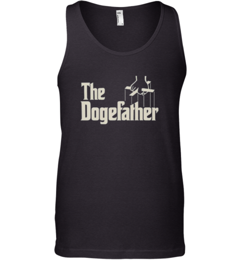 Elon Musk Wears The Dogefather Shirt For Sale Tank Top