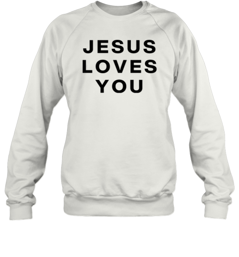 C J Stroud Jesus Loves You Sweatshirt