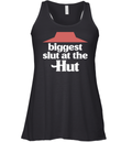 Biggest Slut At The Pizza Hut Racerback Tank