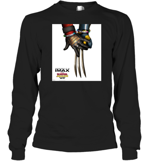 Deadpool Imax Poster Long Sleeve T Shirt