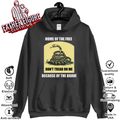 Dont Tread On Me 1776 Home Of Free Hoodie