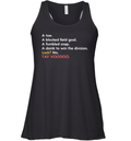 Chiefs A Toe A Blocked Field Goal A Fumbled Snap A Doink To Win The Division Racerback Tank