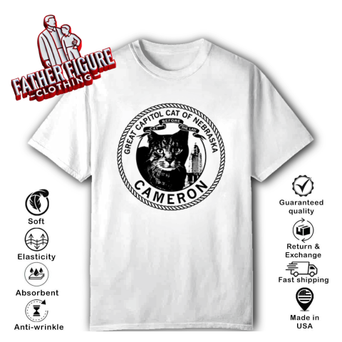Cameron Great Capitol Cat Of Nebraska T Shirt