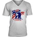 Alice Cooper For President 2024 V Neck T Shirt
