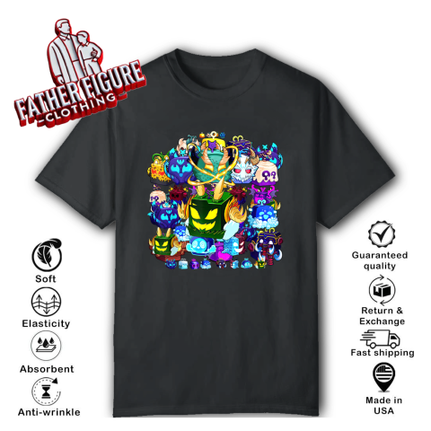 Blox Fruit Round Of Mythicales For Birthday T Shirt