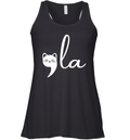 Comma La Cat Lady Racerback Tank