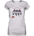 Dont Mess With The Usa Usa Hockey Women039S V Neck T Shirt