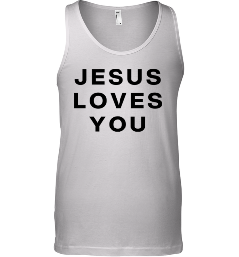 C J Stroud Jesus Loves You Tank Top