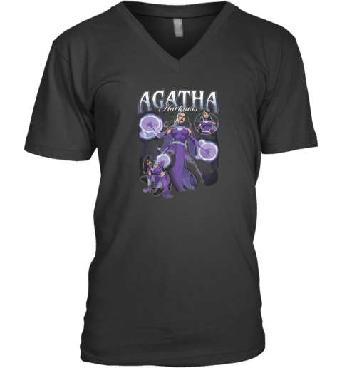 Agatha All Along Power Poses Unisex Tee V Neck T Shirt