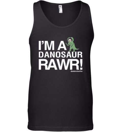Danisnotonfire I039M A Dinosaur Rawr Tank Top