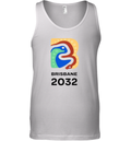Brown Snake Bin Chicken Olympic Logo 2032 Tank Top