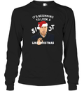 Arne Slot Liverpool It039S Beginning To Look A Slot Like Christmas Long Sleeve T Shirt