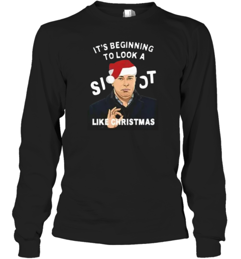 Arne Slot Liverpool It039S Beginning To Look A Slot Like Christmas Long Sleeve T Shirt