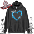 Detroit Lions Fan Big Heart With The Team Logo Hoodie