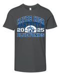 2025 Havre High School Blue Pony Fastpitch Premium Youth T Shirt