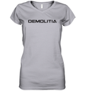 Front And Back Demolition Ranch Women039S V Neck T Shirt