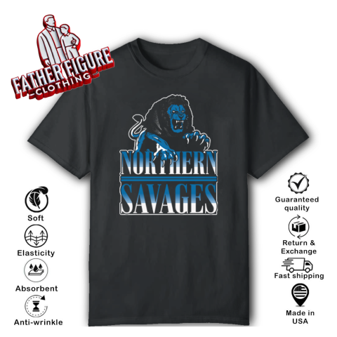 Detroit Defense Northern Savages T Shirt