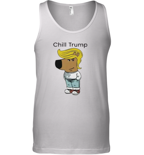 Donald Trump Chill Guy Meme Tank Top