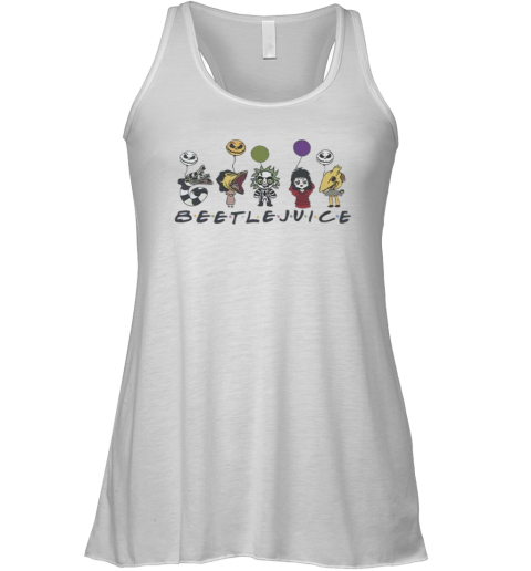 Beetlejuice Friends Halloween Racerback Tank