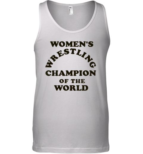 Andy Kaufman Womens Wrestling Champion Tank Top