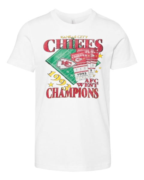 Ashton Gillotte Kansas City Chiefs 1993 Champions Premium Youth T Shirt
