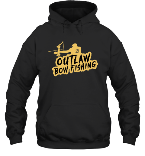 Davis Schneider Kevin Kiermaier Outlaw Bow Fishing Hoodie