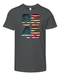 8646 American Flag Anti Joe Biden Premium Youth T Shirt