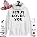 C J Stroud Jesus Loves You Hoodie