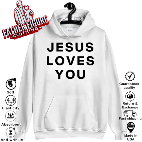 C J Stroud Jesus Loves You Hoodie