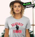 Bernie Sanders Solidarity Forever Women039S T Shirt