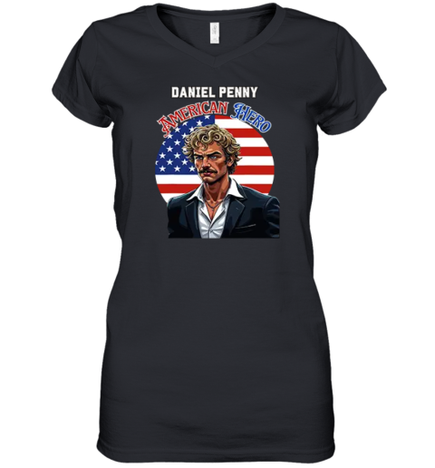 Daniel Penny American Hero Nyc Subway Court Case Women039S V Neck T Shirt