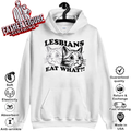 Cat Lesbians Eat What Hoodie