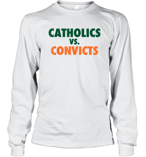 Classic Catholics Vs Convicts 1988 Long Sleeve T Shirt