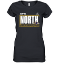 Baltimore Ravens Fanatics 2024 Afc North Division Champions Conquer Women039S V Neck T Shirt