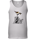 Bjork Human Behaviour Raising The Gay Pride Bear Flag Tank Top