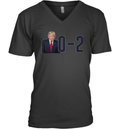 0 2 Trump Assassination Attempt Zero For Two V Neck T Shirt