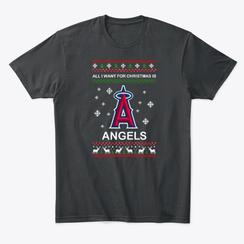 All I Want For Christmas Is Angels Xmas T Shirt