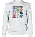 Disney Pixar Inside Out 2 Today I Feel Long Sleeve T Shirt