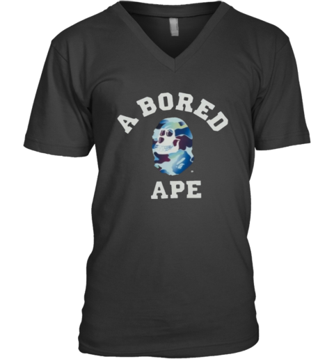 Bape X Bayc Concept V Neck T Shirt