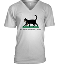 Cat I039Ll Tread Wherever I Want V Neck T Shirt
